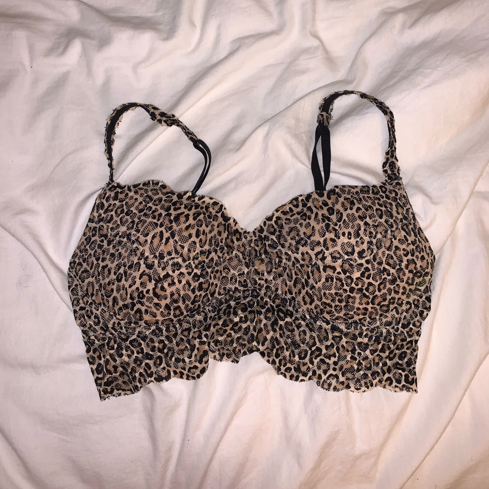 PINK Victoria’s Secret cheetah bralette